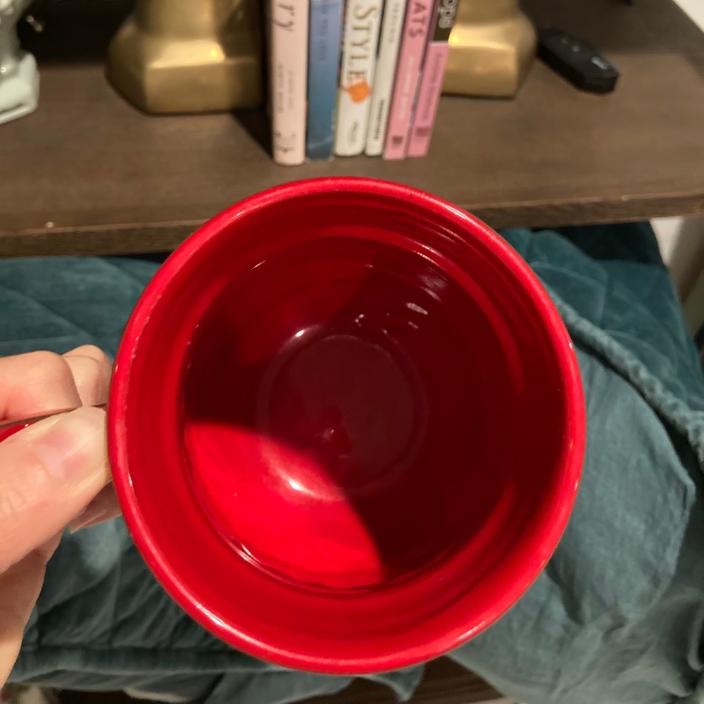 Bitossi style Vintage red mug /vase - Picture 6 of 6